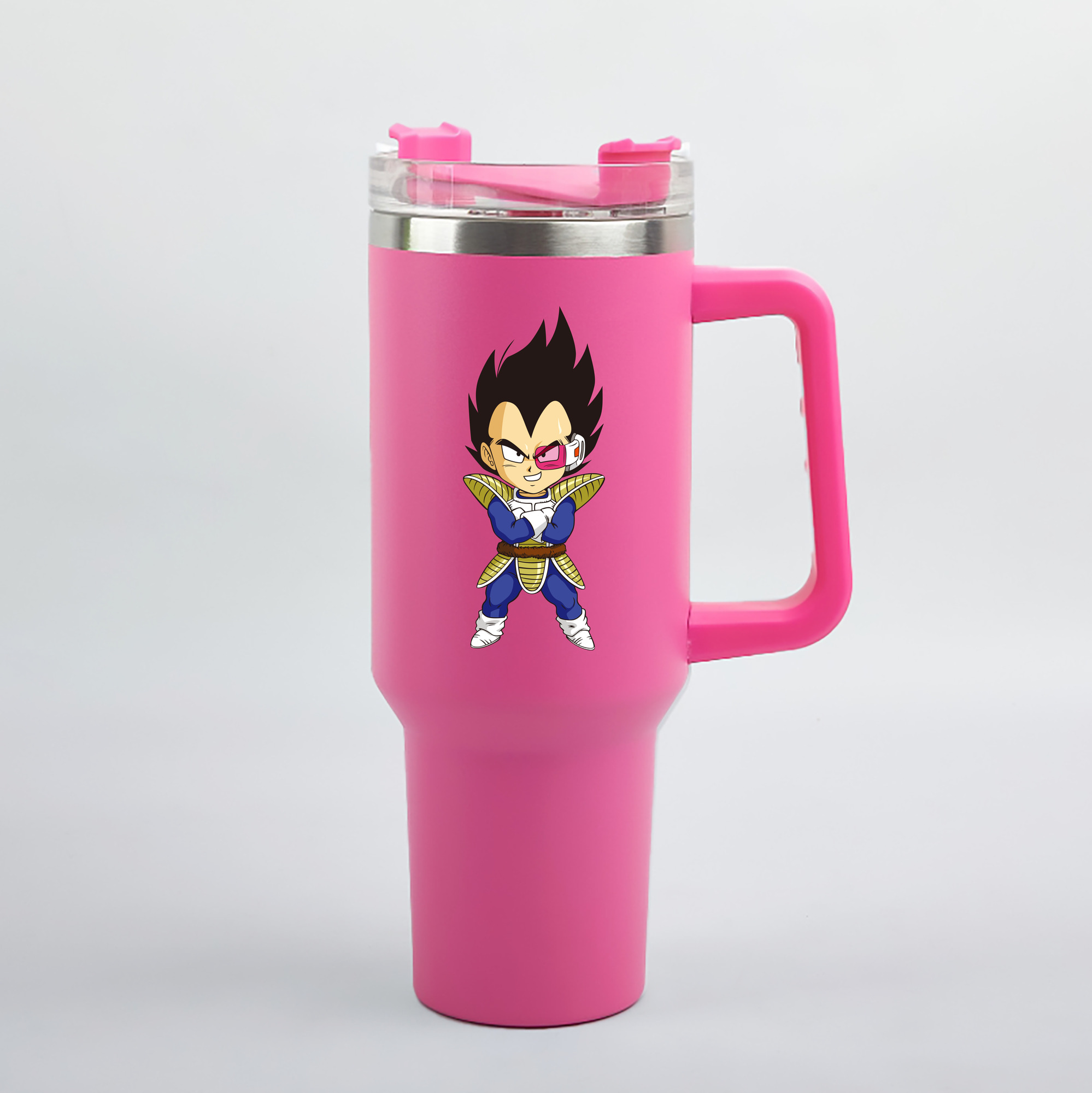 （画像用） ドラゴンボール ベジータ四世（Bejīta Yonsei）DRAGON BALL Vegeta IV 1200mL車用タンブラー（カラープリント）